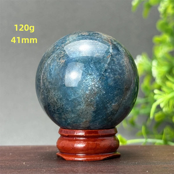 Blue Apatite Quartz Ball-ToShay.org