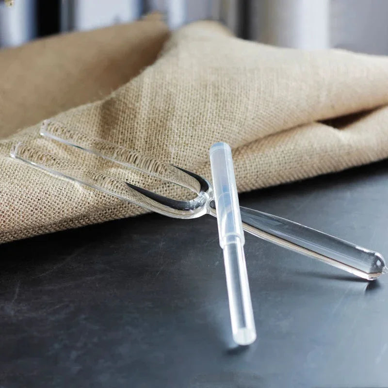 Clear Crystal Tuning Fork-ToShay.org