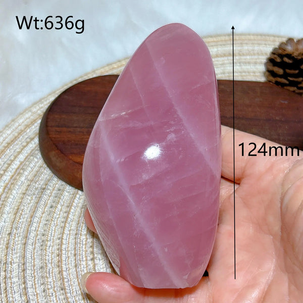 Pink Rose Quartz Flame-ToShay.org