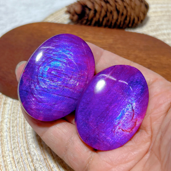 Purple Flash Moonstone-ToShay.org