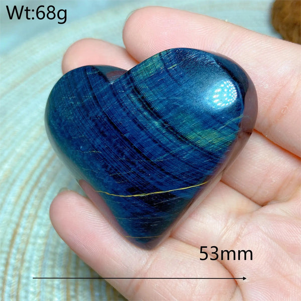 Blue Tiger Eye Heart-ToShay.org