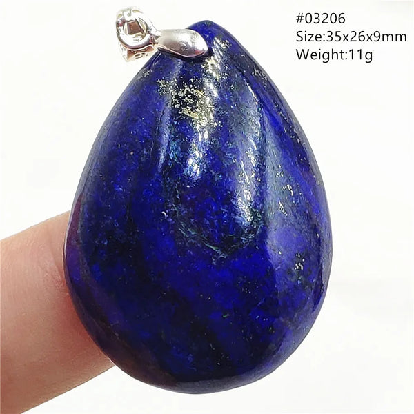 Blue Lapis Lazuli Pendant-ToShay.org