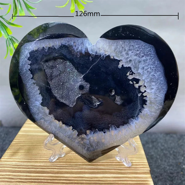 Black Agate Heart-ToShay.org