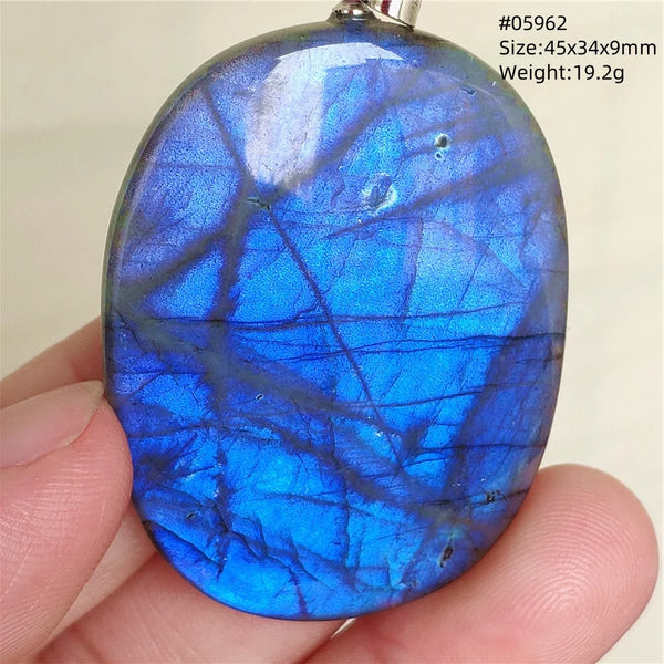 Blue Light Labradorite Pendant-ToShay.org