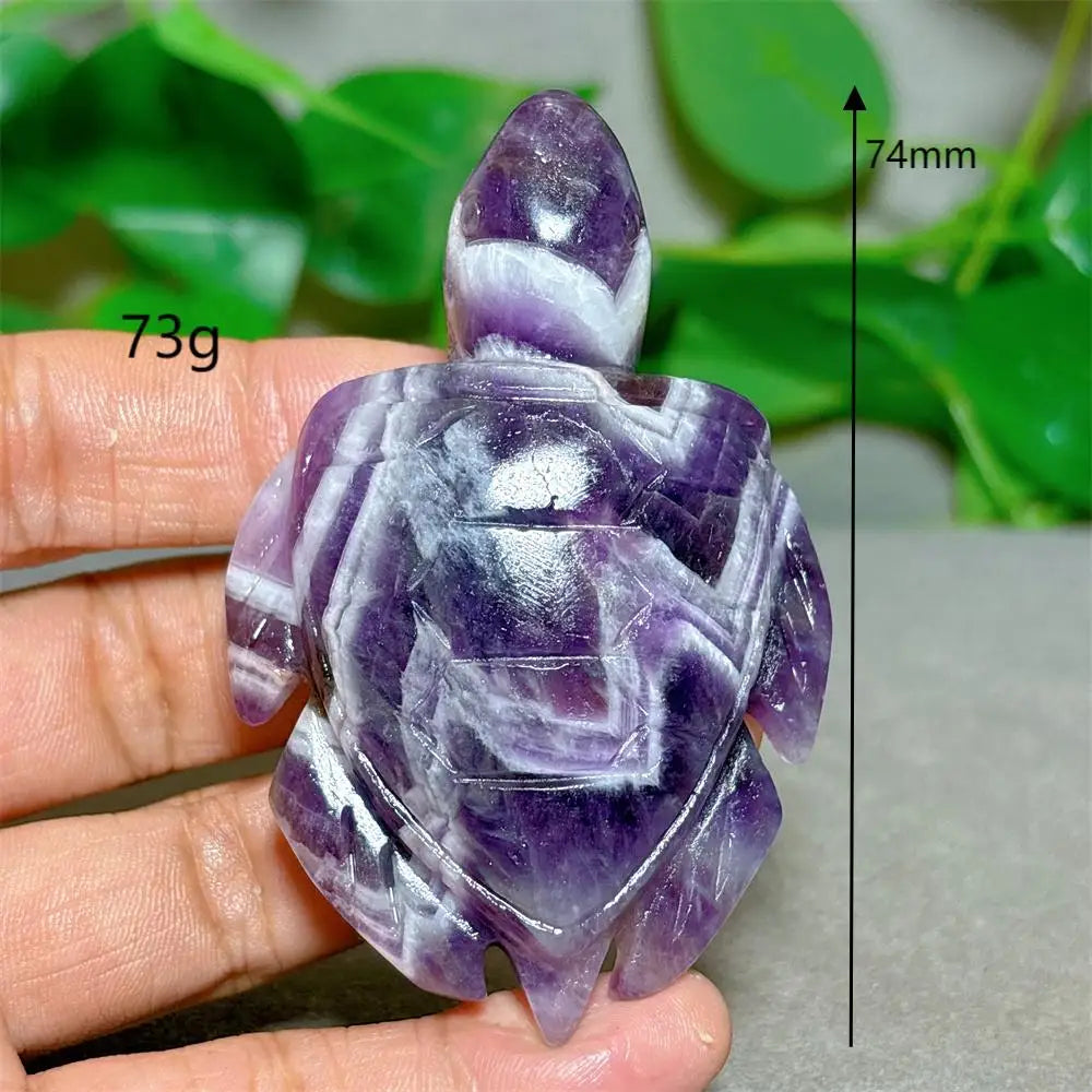Purple Dream Amethyst Tortoise-ToShay.org