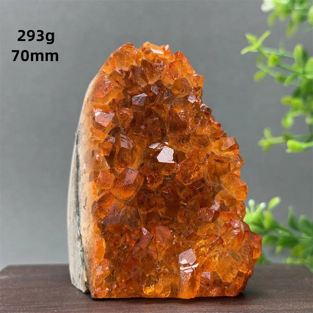 Orange Citrine Mineral Crystal-ToShay.org