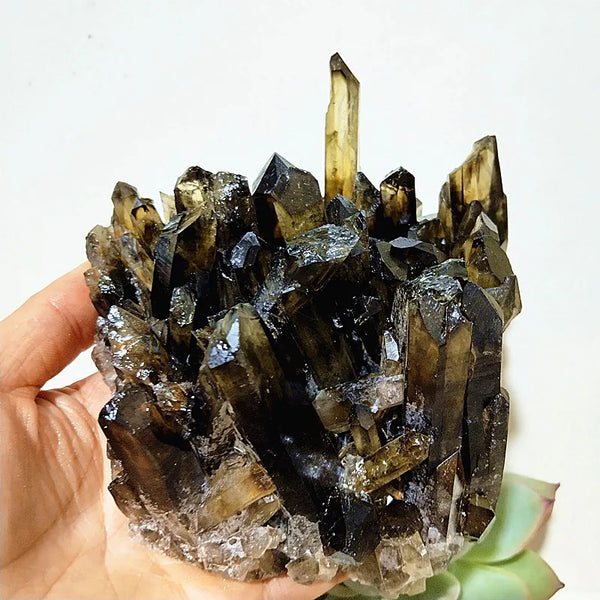 Smokey Tea Topaz Cluster-ToShay.org