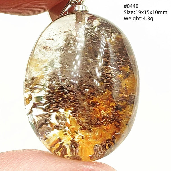 Green Phantom Quartz Pendant-ToShay.org