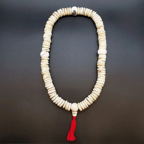 White Conch Shell Coin Beads-ToShay.org