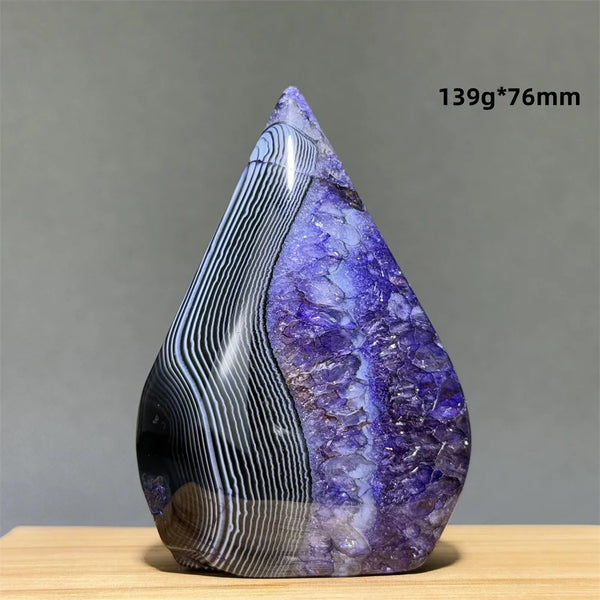 Purple Agate Flame-ToShay.org