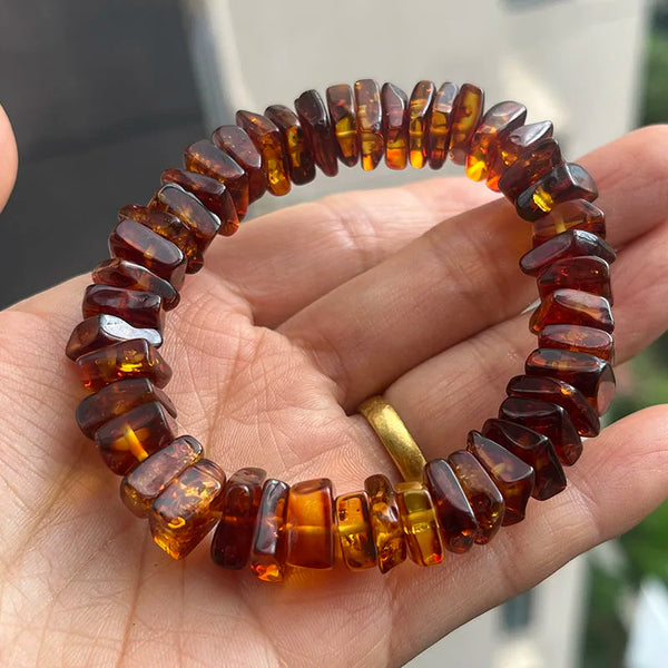 Yellow Amber Bracelet-ToShay.org