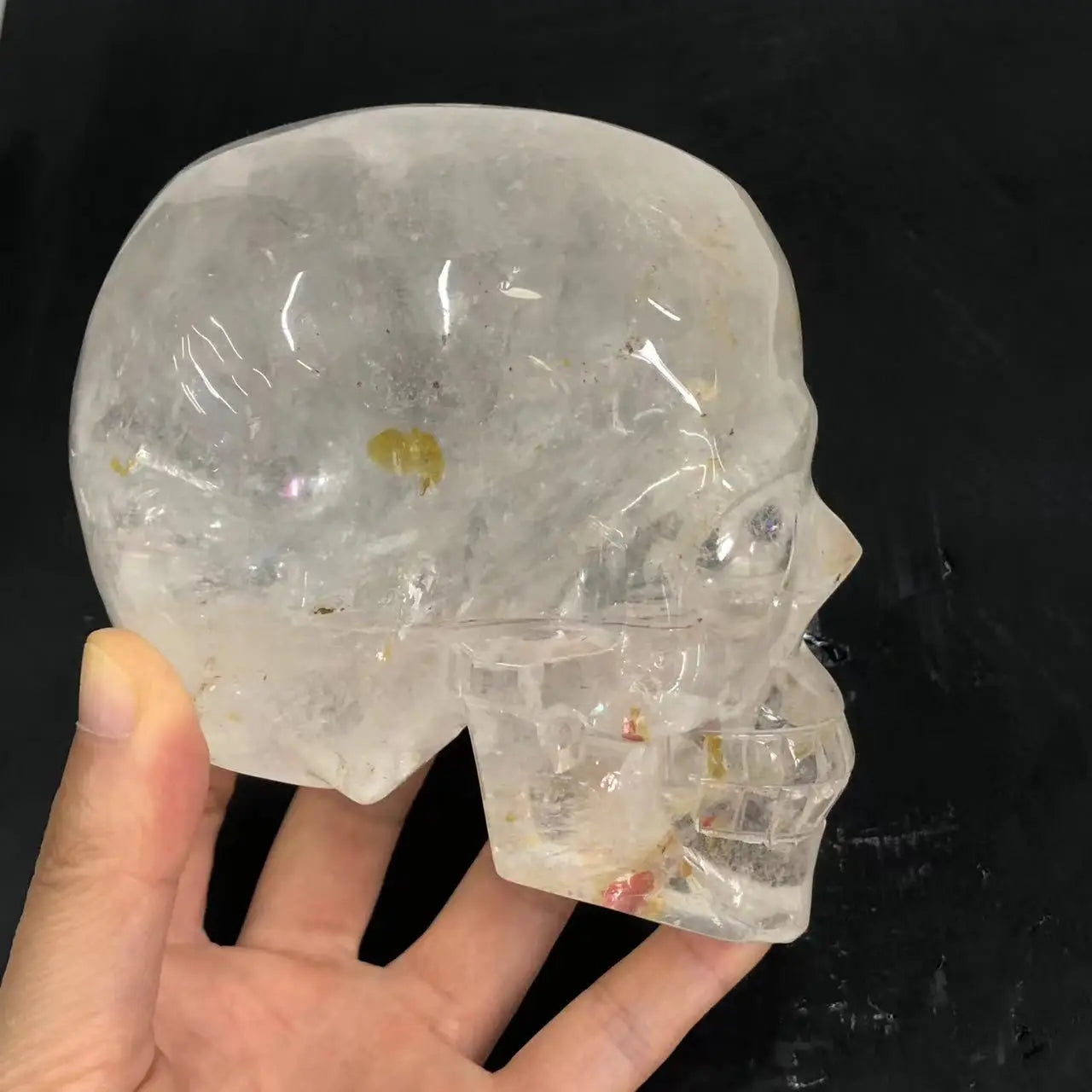 White Quartz Crystal Skull-ToShay.org