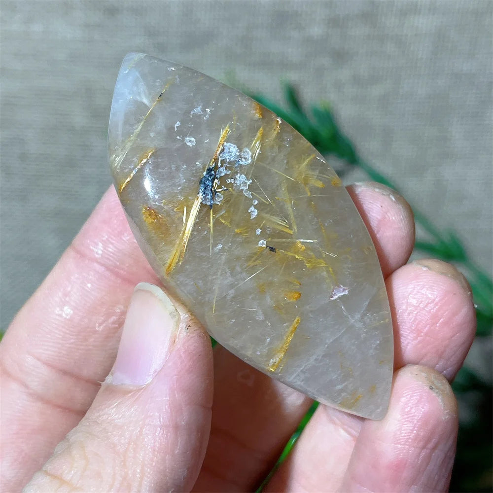Gold Rutile Flash Quartz-ToShay.org