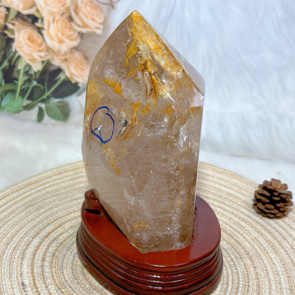 Clear Garden Quartz Point-ToShay.org