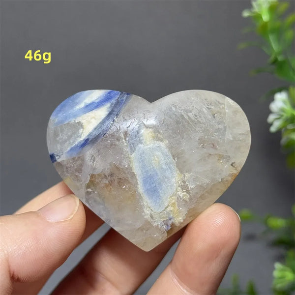 White Blue Crystal Hearts-ToShay.org
