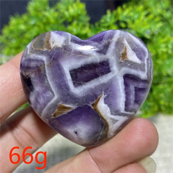 Purple Dream Amethyst Heart-ToShay.org