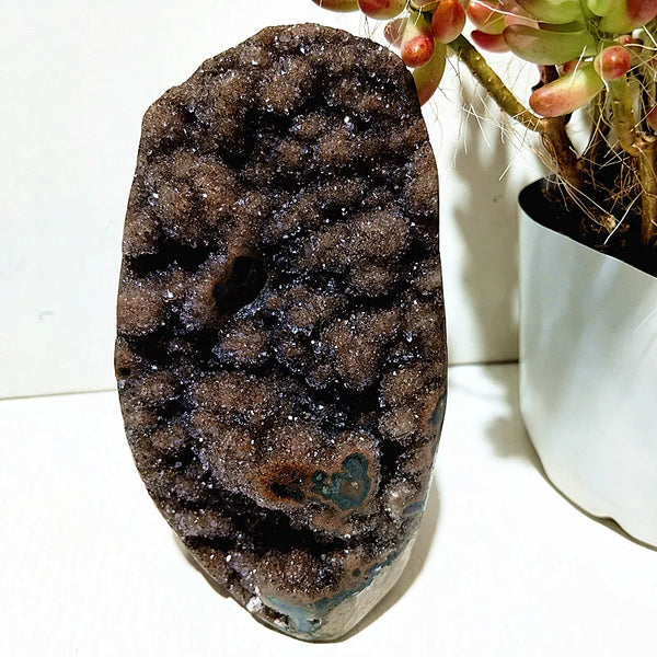 Purple Amethyst Geode Cluster-ToShay.org