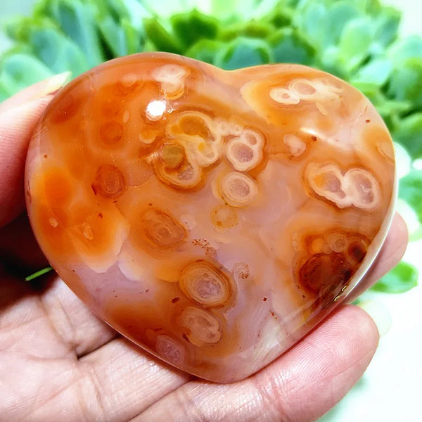 Red Agate Heart-ToShay.org
