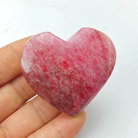 Pink Rose Stone Heart-ToShay.org