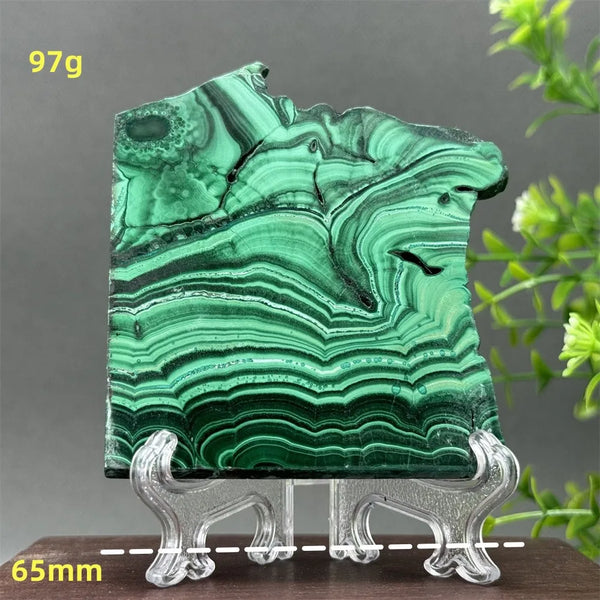 Green Malachite Slice-ToShay.org