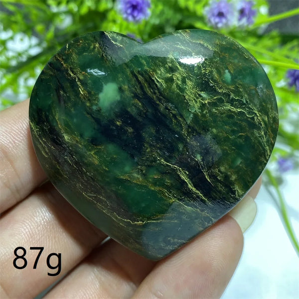 Green Emerald Stone Heart-ToShay.org