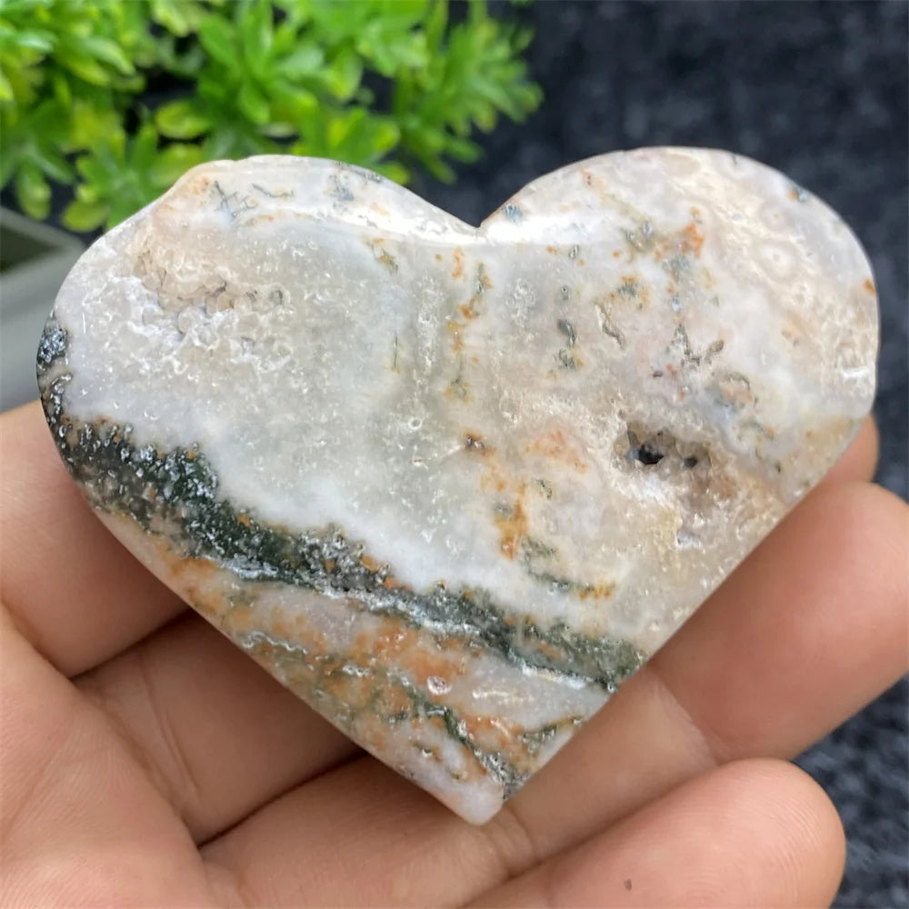 Green Aquatic Agate Geode-ToShay.org