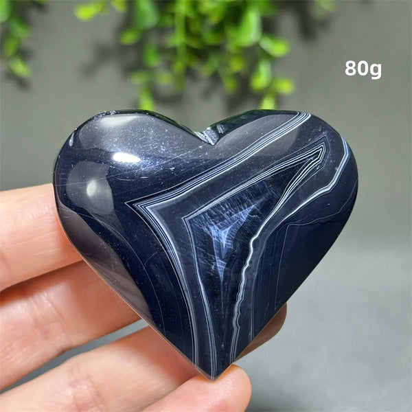 Black Agate Heart-ToShay.org