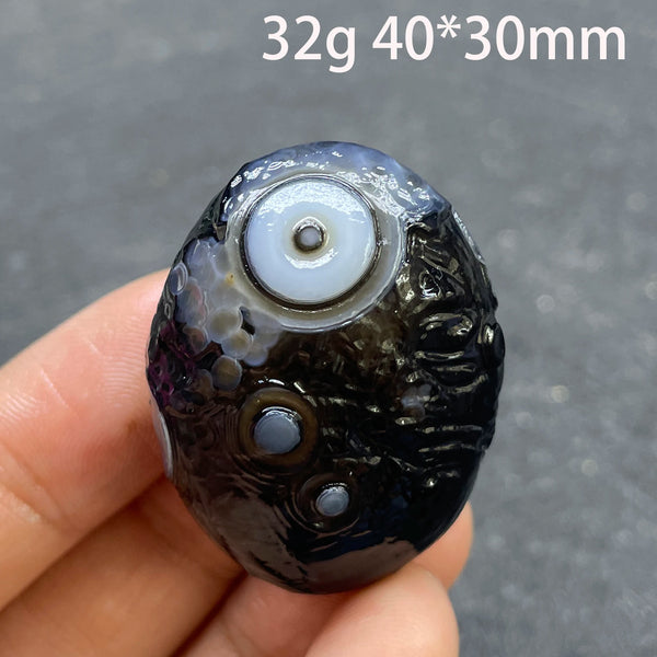 Blue Sardonyx Gobi Eye-ToShay.org