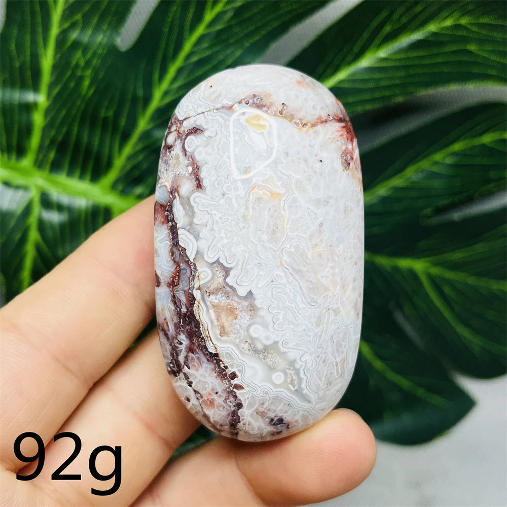 White Red Crazy Agate-ToShay.org