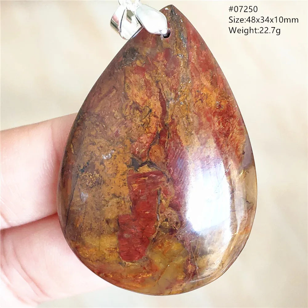 Blue Pietersite Chatoyant Pendant-ToShay.org