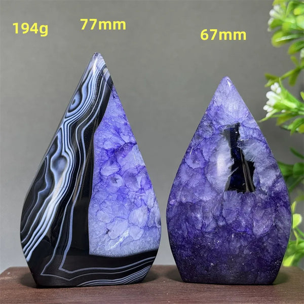 Purple Agate Flame-ToShay.org