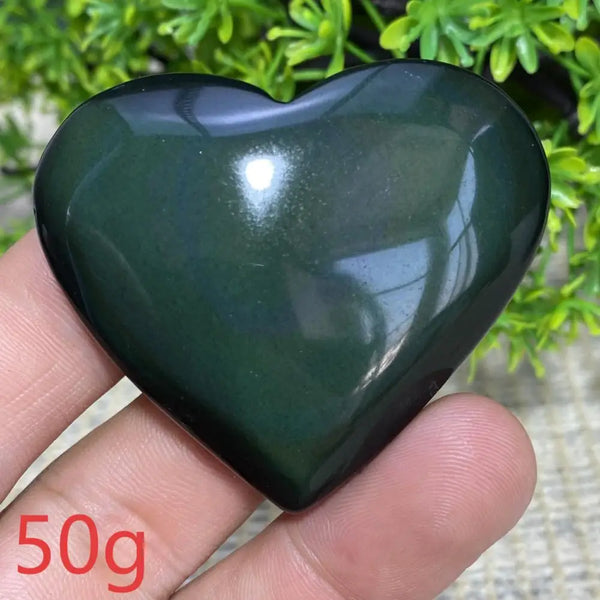 Rainbow Obsidian Heart-ToShay.org