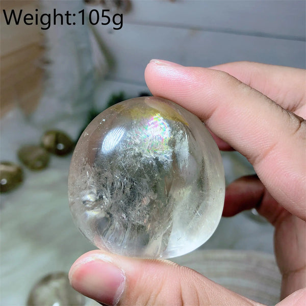 Smokey Quartz Palm Stones-ToShay.org