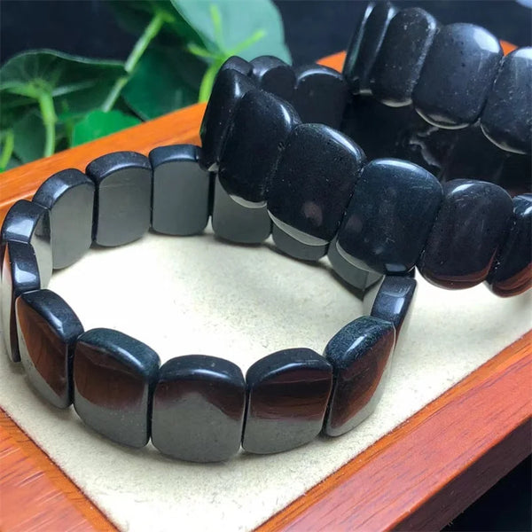 Black Schungite Bangle-ToShay.org
