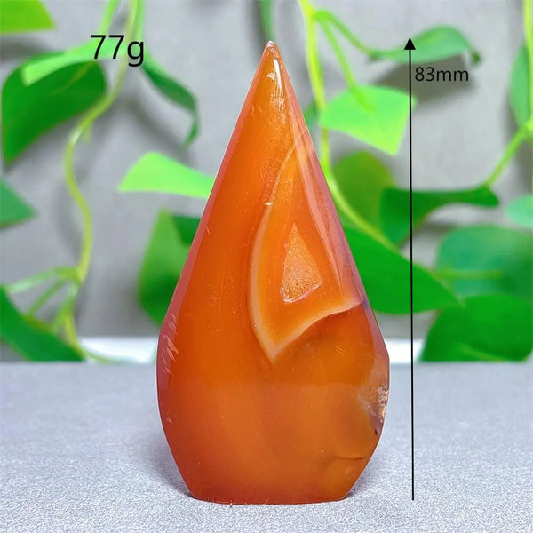 Orange Carnelian Crystal Torch-ToShay.org