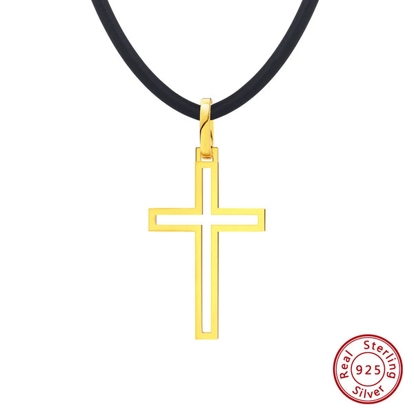 Silver Cross Pendant-ToShay.org