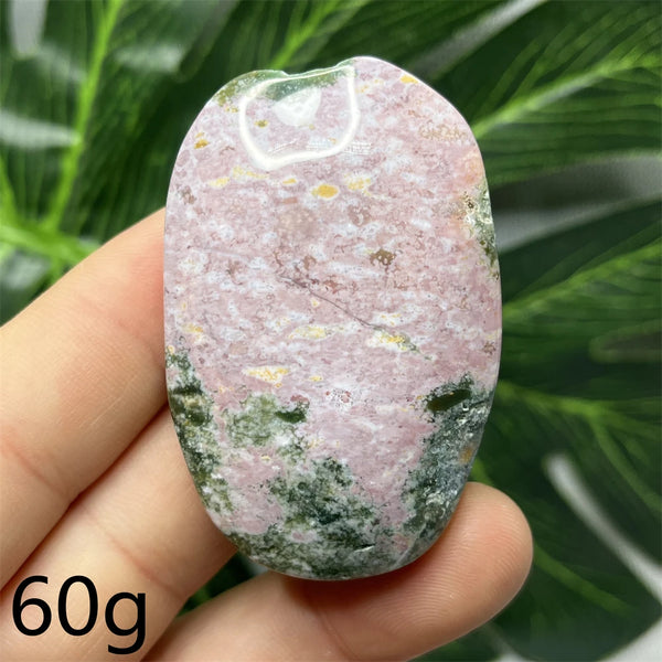 Sea Jasper Palm Stone-ToShay.org