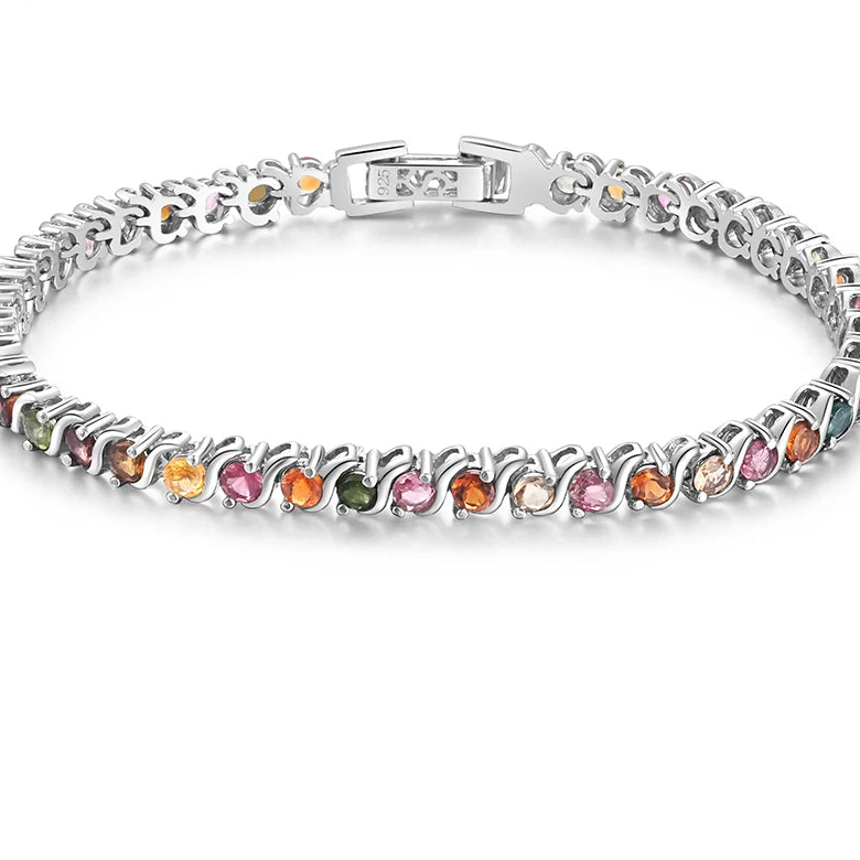 Mixed Tourmaline Bracelet-ToShay.org