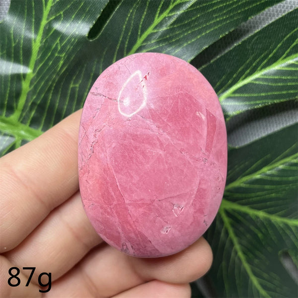 Pink Peach Jade Palm Stone-ToShay.org