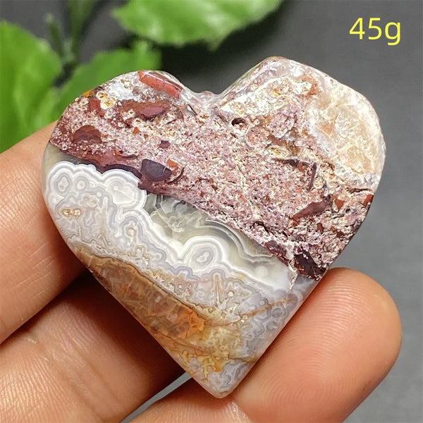 Red Agate Heart-ToShay.org