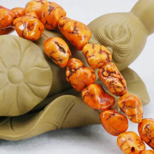 Mixed Howlite Nugget Beads-ToShay.org