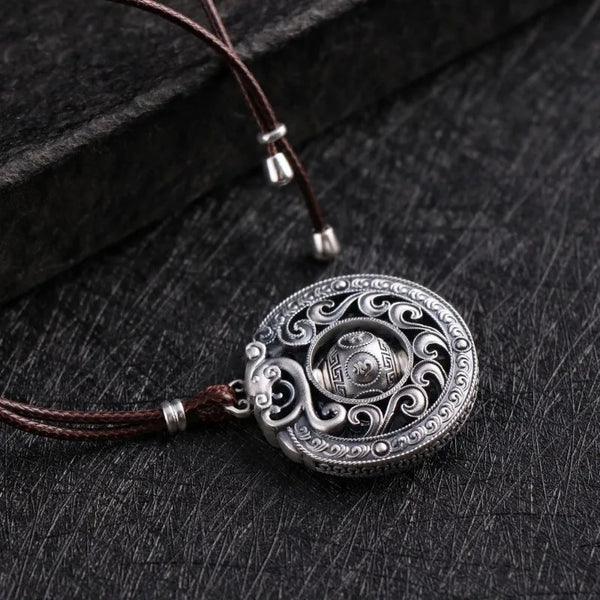 Silver Mantra Pendant-ToShay.org