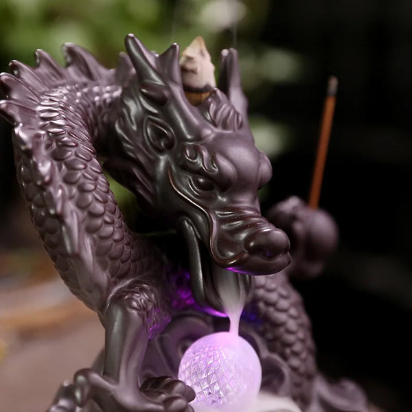 Dragon Incense Backflow Burner-ToShay.org