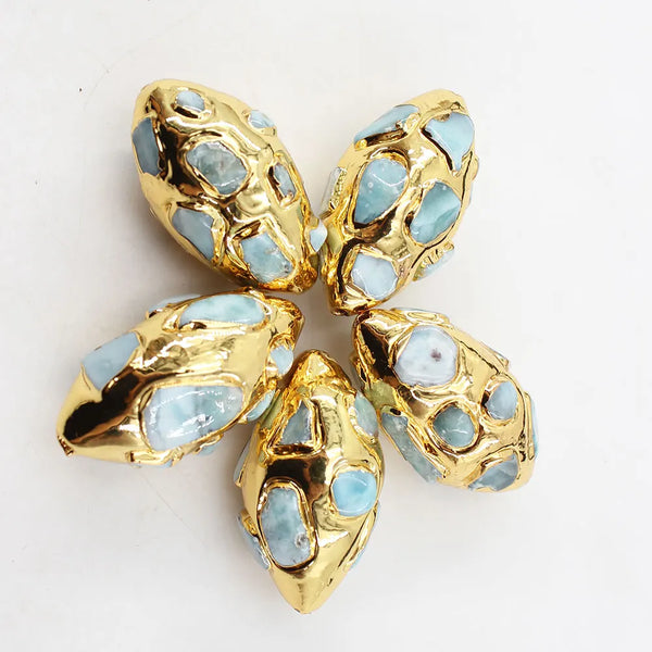 Blue Larimar Beads-ToShay.org