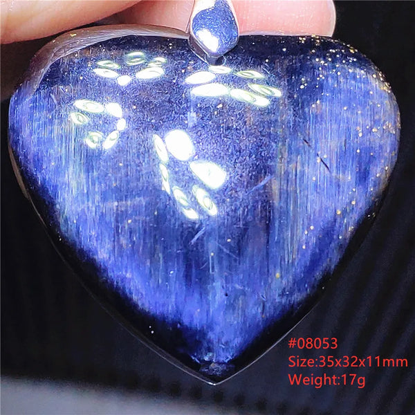 Blue Pietersite Chatoyant Pendant-ToShay.org