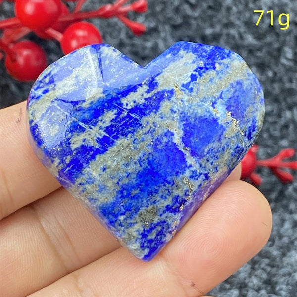 Blue Lapis Lazuli Heart-ToShay.org