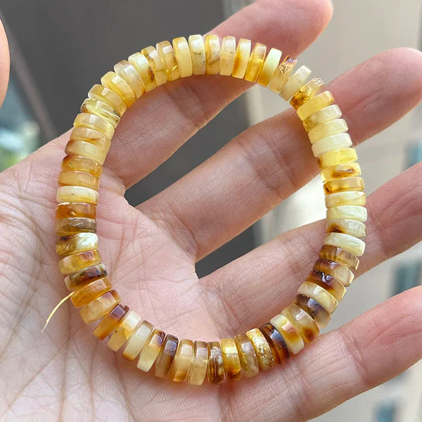Yellow Amber Bracelet-ToShay.org
