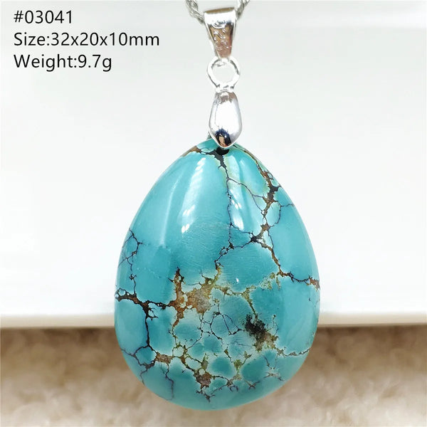 Green Turquoise Pendant-ToShay.org