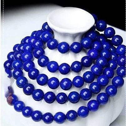 Blue Lapis Lazuli Mala Beads-ToShay.org