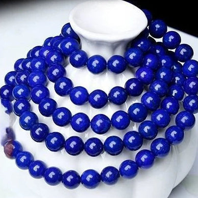 Blue Lapis Lazuli Mala Beads-ToShay.org
